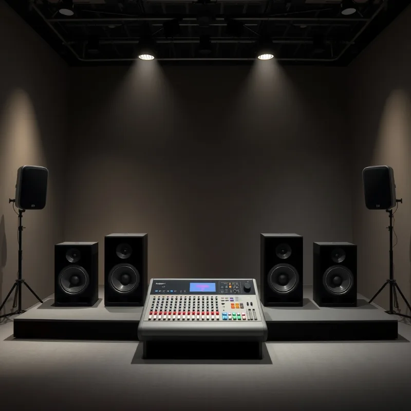 เครื่องเสียงและเวที